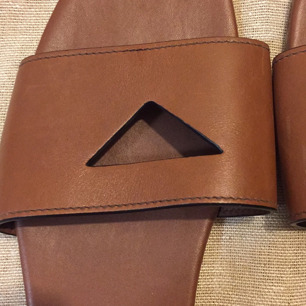 Prada logo slides sandals like new condition 38 - Picture 3 of 5